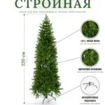 Ель Стройная Royal Forest — узкая искусственная ель 2,2 м